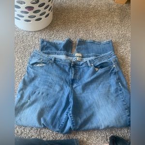 Lightly worn Earl jeans.